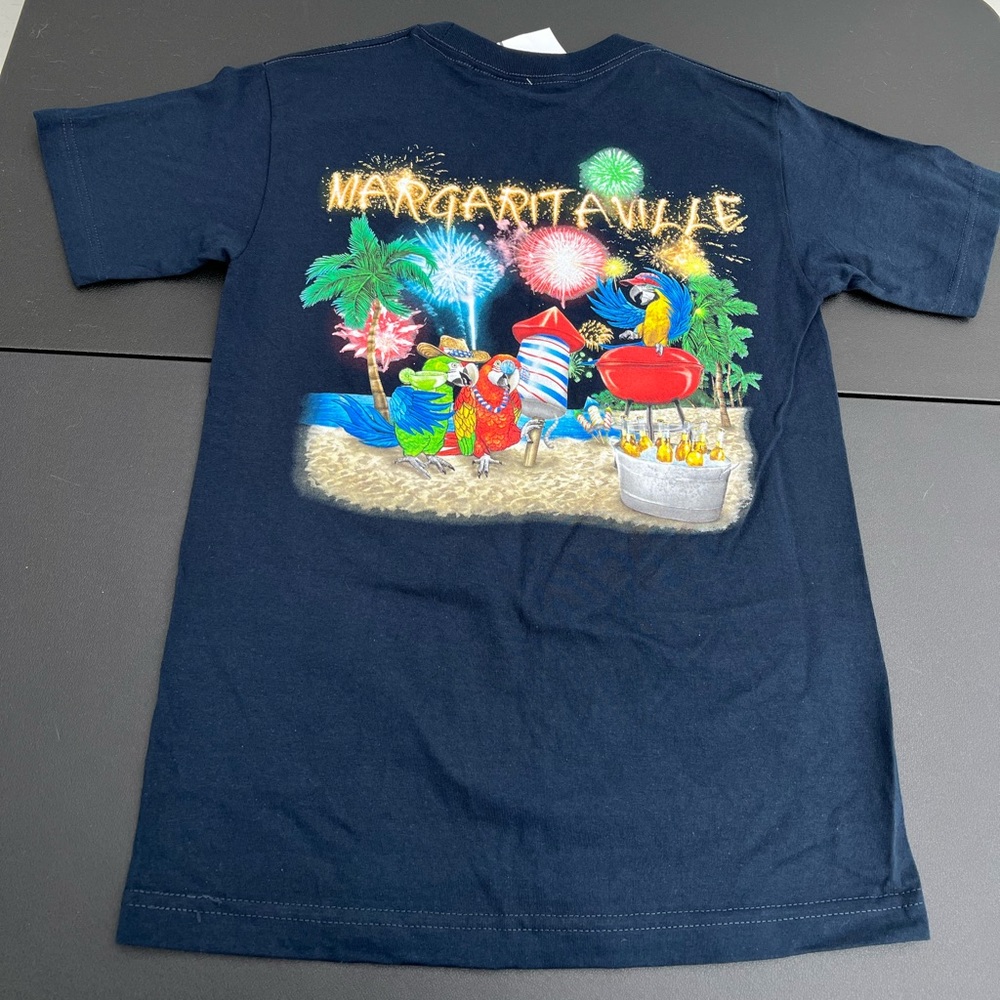 Jimmy Buffet Margaritaville Fireworks Shirt New Small